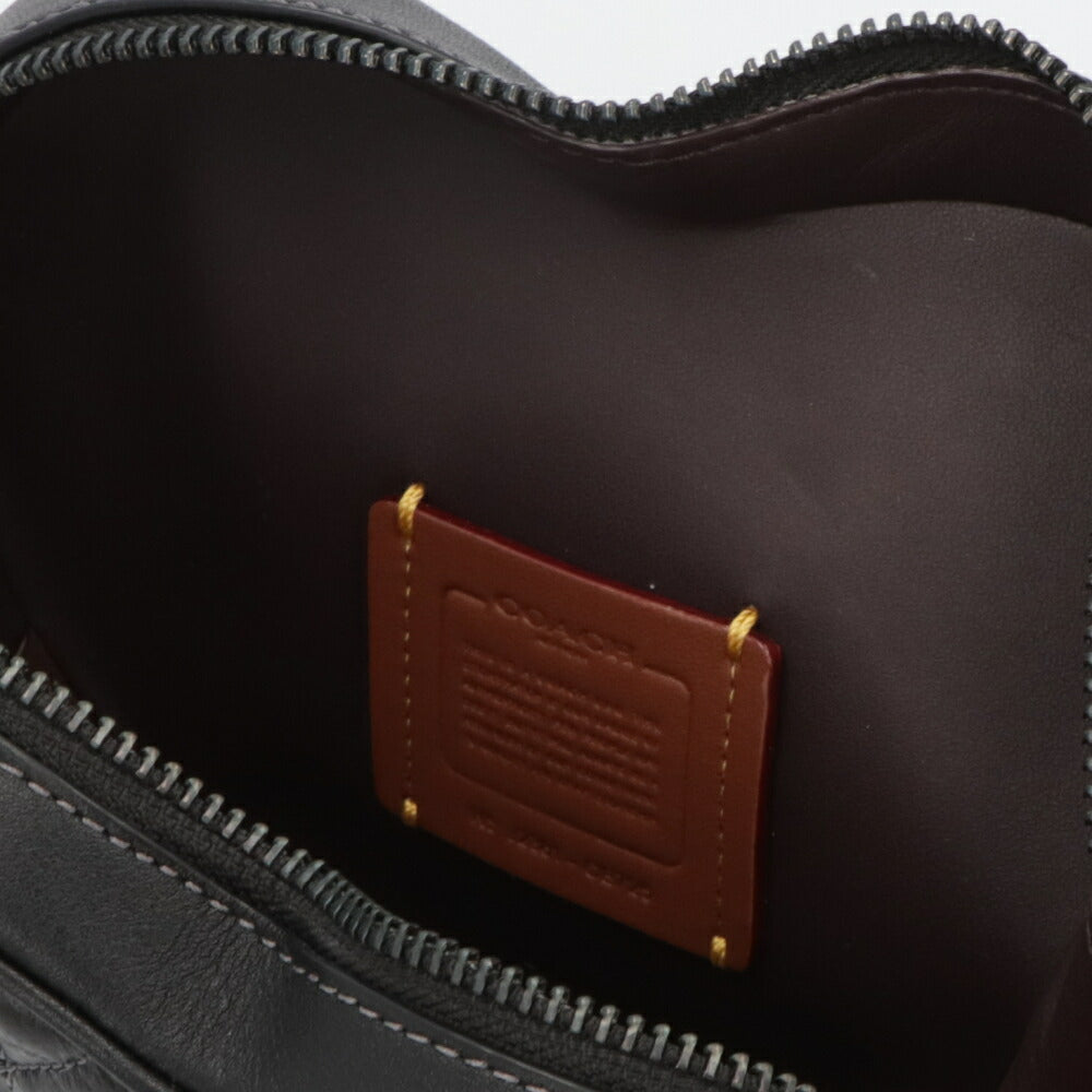 COACH ショルダーバッグ ハートクロスボディ ブラック ハート型バッグ CE725