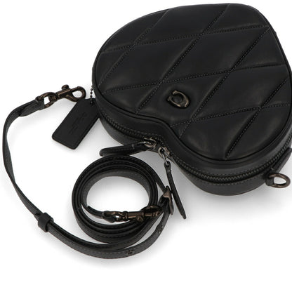 COACH ショルダーバッグ ハートクロスボディ ブラック ハート型バッグ CE725