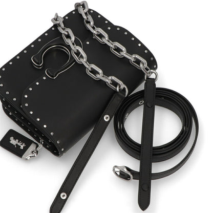 COACH ショルダーバッグ アイドルバッグ ブラック シルバーチェーンバッグ シックデザイン CU037
