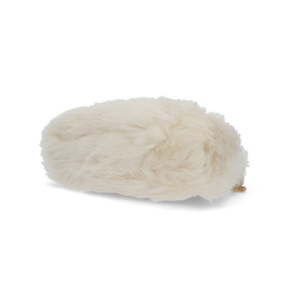 COACH ショルダーバッグ ジュリエットショルダーバッグ25 ホワイト ファーバッグ CW645