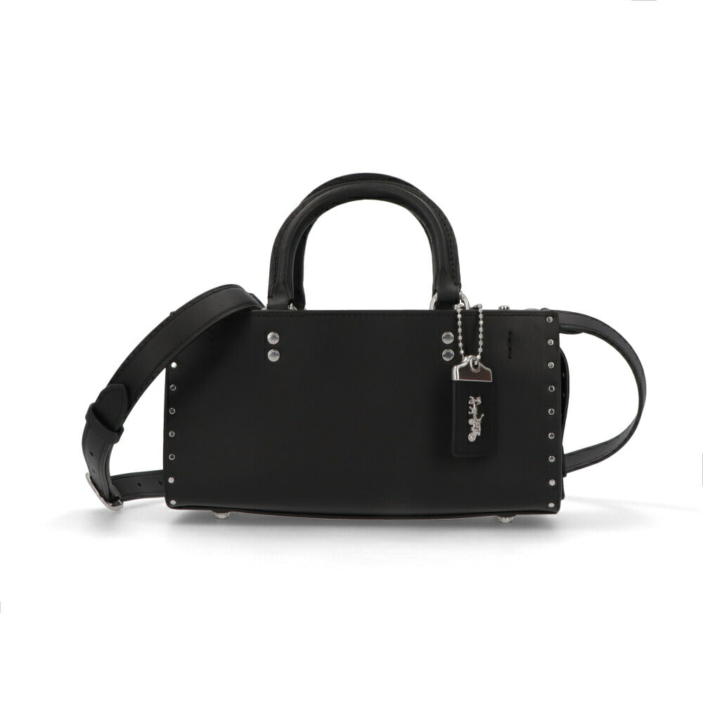 COACH ショルダーバッグ ブラック ローグ26リベット 3WAY