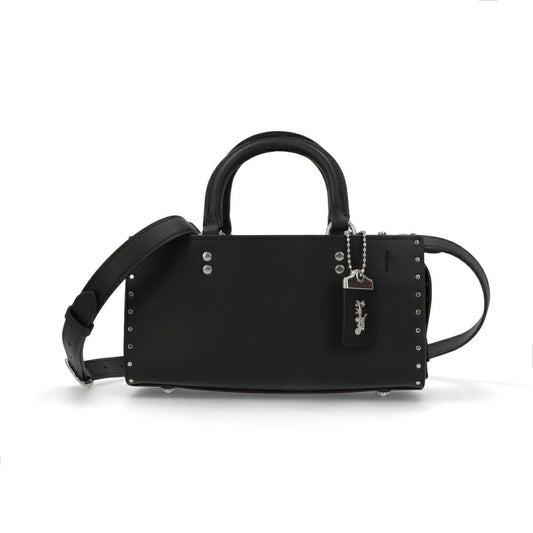 COACH ショルダーバッグ ブラック ローグ26リベット 3WAY