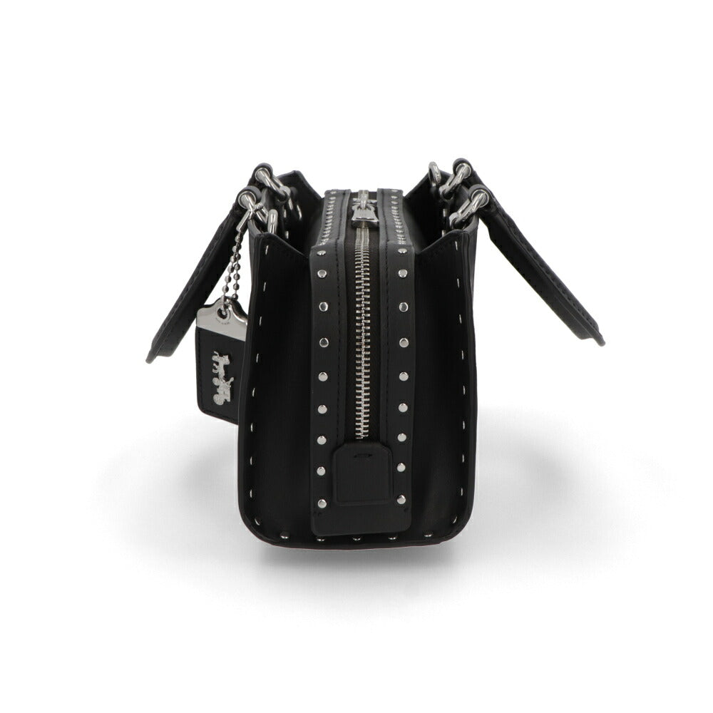 COACH ショルダーバッグ ブラック ローグ26リベット 3WAY