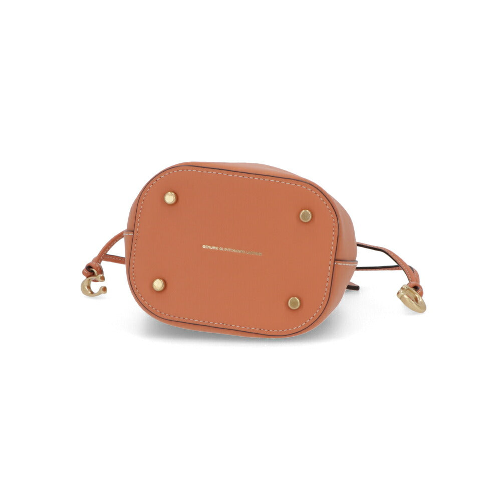 COACH ショルダーバッグ オレンジ カミラ バケット 斜めがけバッグ CJ835 B4UC8
