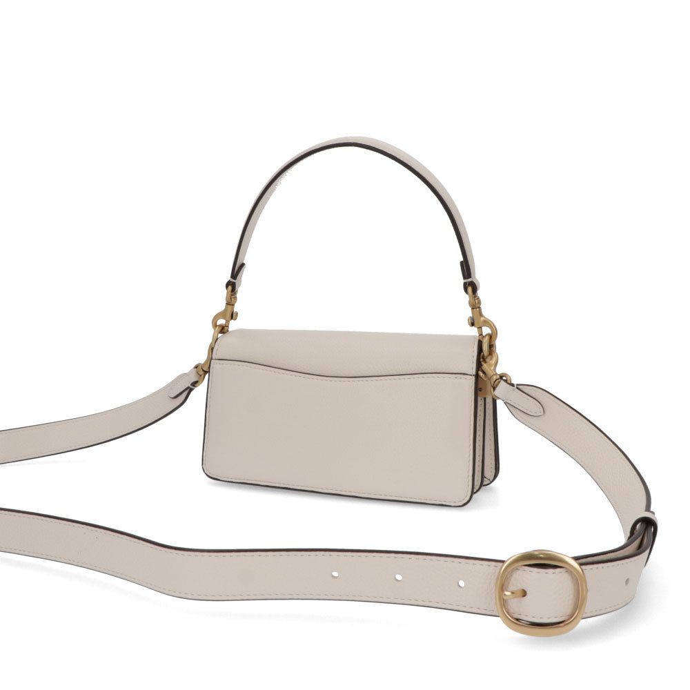 COACH ショルダーバッグ ホワイト タビー ショルダー 20 クロスボディバッグ CM546 B4/HA