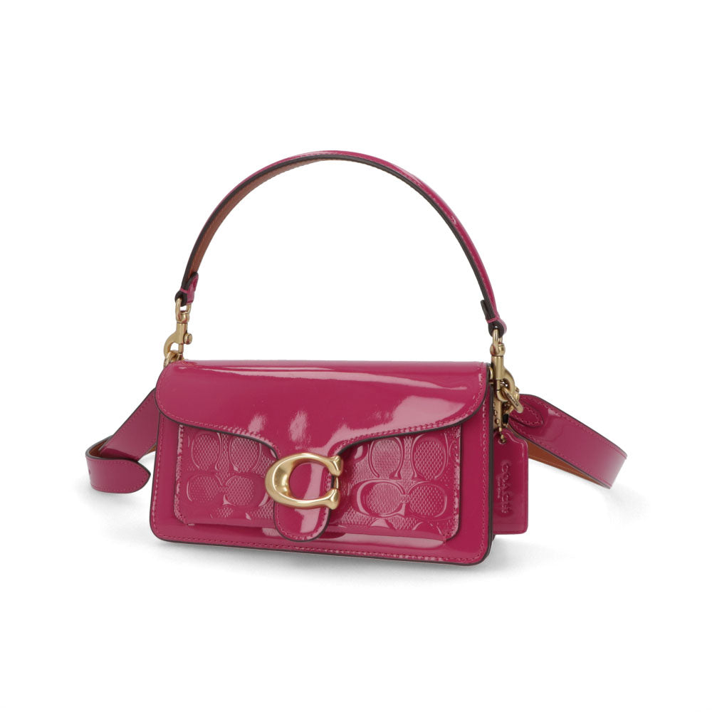 COACH ショルダーバッグ マゼンタ タビー ショルダー 20 クロスボディバッグ CM556 B4/MJ