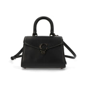 COACH ショルダーバッグ   ブラック レザー サミー ハンドバッグ クロスボディバッグ CJ812