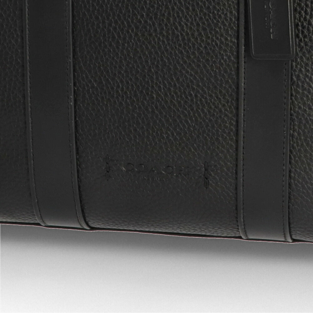COACH ビジネスバッグ  ブラック レザー ゴッサム ポートフォリオ ブリーフケース 紳士鞄 A4サイズ収納可能 C5318 JIBLK