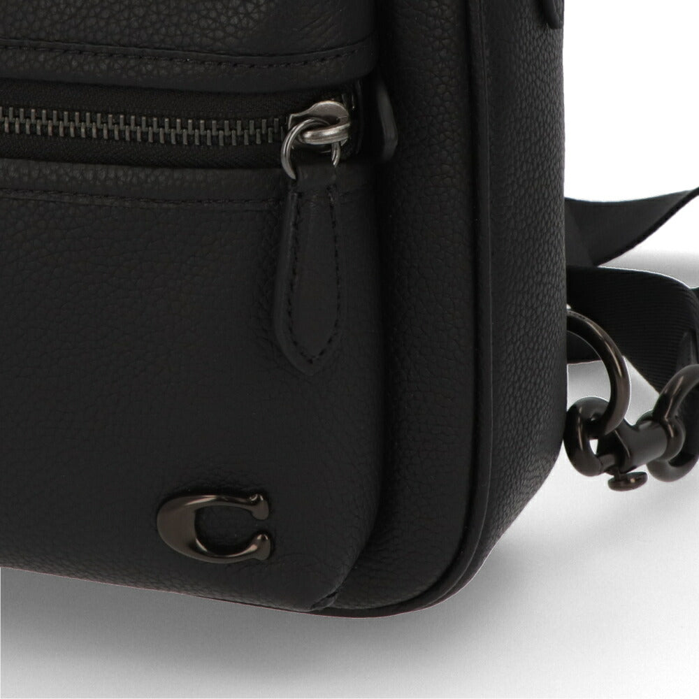 COACH ボディバッグ  ブラック チャーター パック ワンショルダーバッグ CP162 BLK