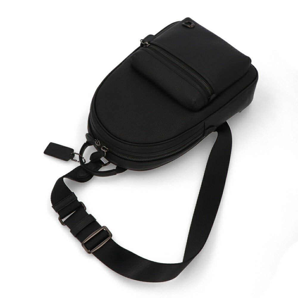 COACH ボディバッグ ブラック COACH ボディバッグ ブラック チャーター パック ワンショルダーバッグ