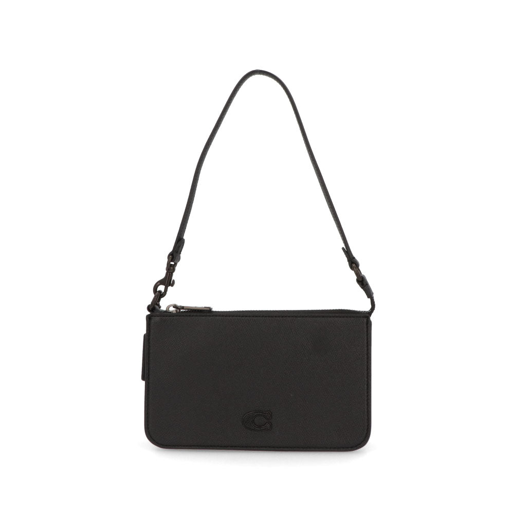 COACH ショルダーバッグ  ブラック ポーチ・シグネチャー キャンバス インテリア ミニバッグ CJ797 BLK