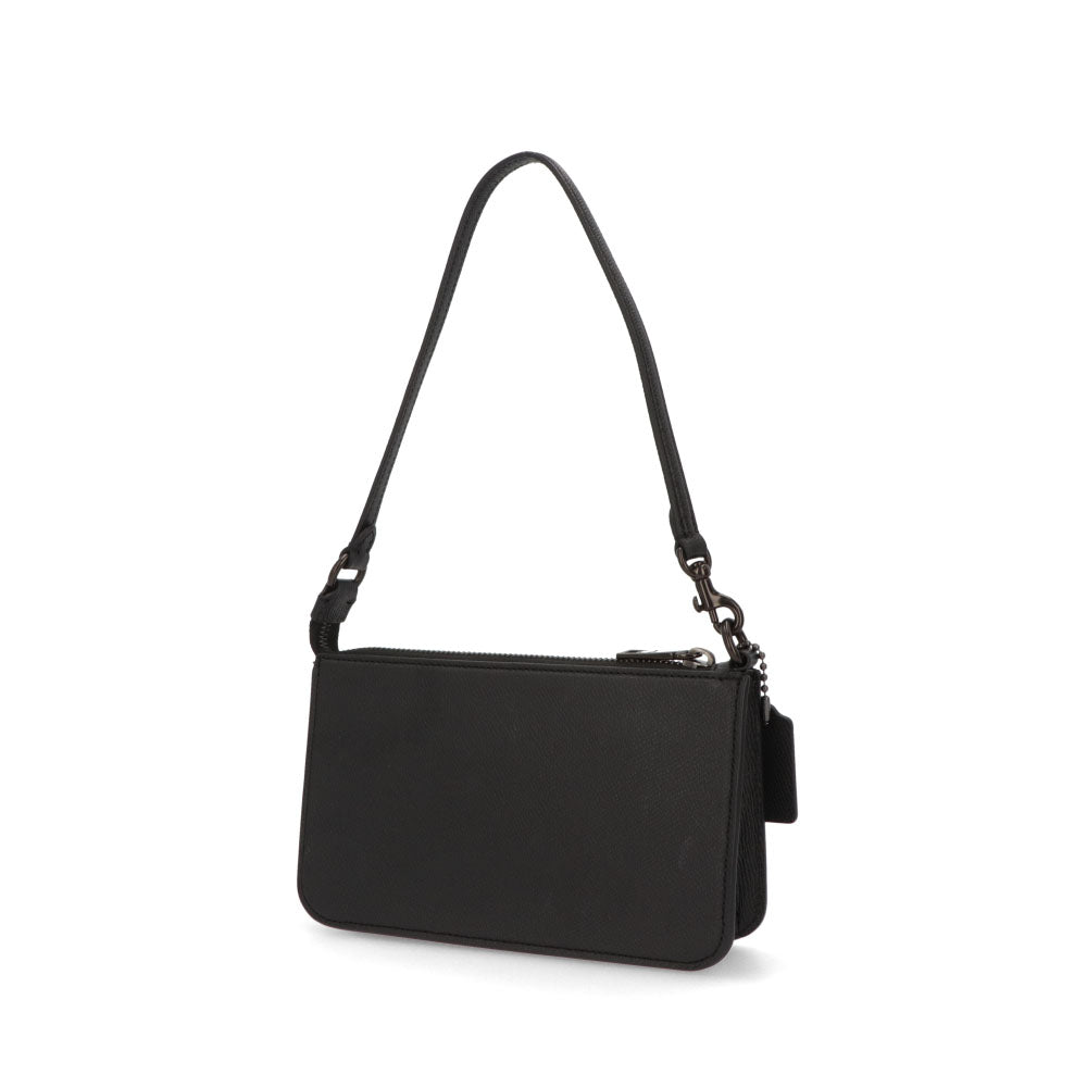 COACH ショルダーバッグ  ブラック ポーチ・シグネチャー キャンバス インテリア ミニバッグ CJ797 BLK