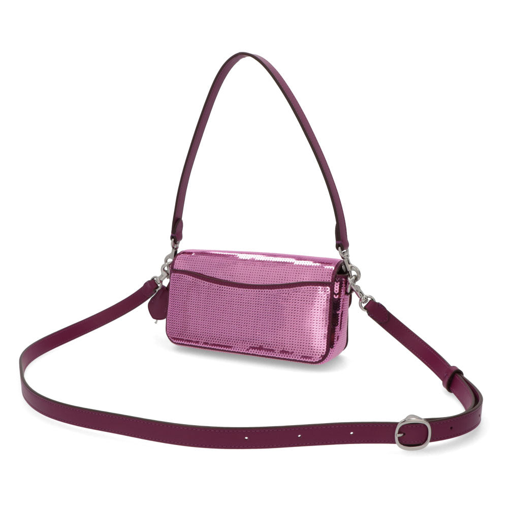 COACH ショルダーバッグ  ピンク系 カーフレザー ストゥディオ 20・シークイン スパンコール  CM428 LHOVU