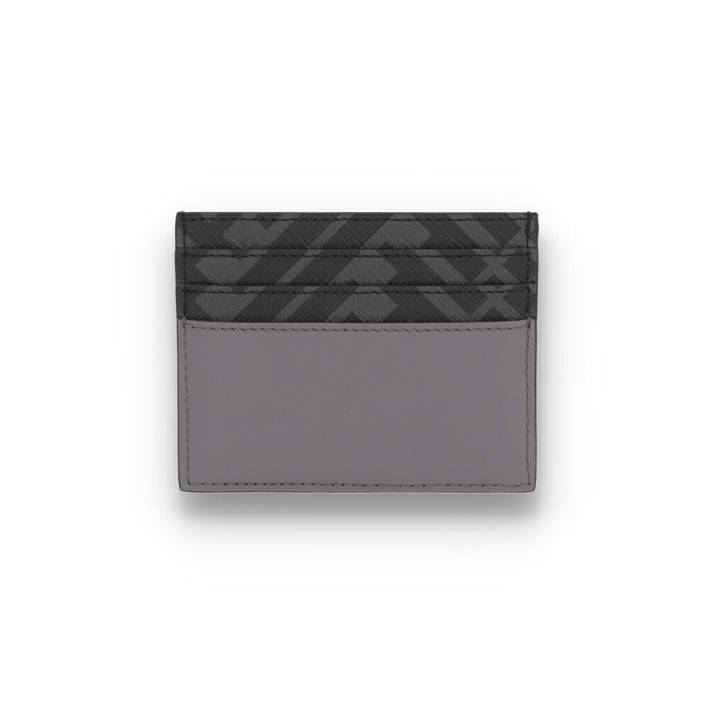 FENDI フェンディ ユニセックス 雑貨 カードケース F0GXN グレー レザー FFスクエア 7M0164 AFF2