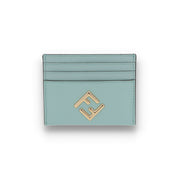 FENDI フェンディ ユニセックス 雑貨 カードケース ライトブルー レザー FFダイヤモンド 8M0445