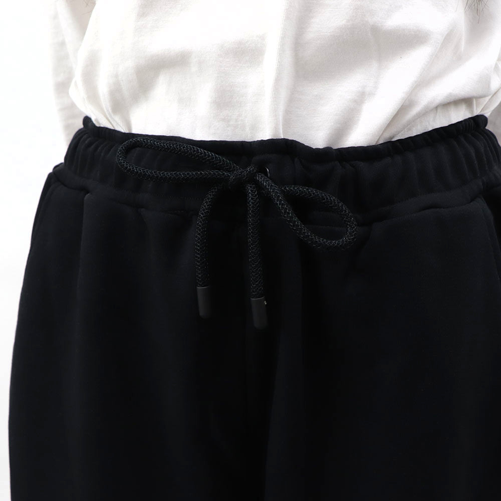 フェンディ FENDI ボトムス ロングパンツ レディース ブラック コットン ポリエステル ロゴ スウェットパンツ 刺繍