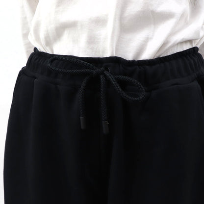 フェンディ FENDI ボトムス ロングパンツ レディース ブラック コットン ポリエステル ロゴ スウェットパンツ 刺繍