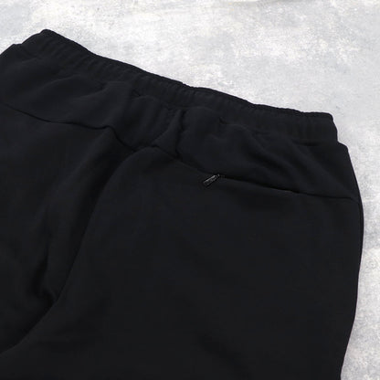 フェンディ FENDI ボトムス ロングパンツ レディース ブラック コットン ポリエステル ロゴ スウェットパンツ 刺繍