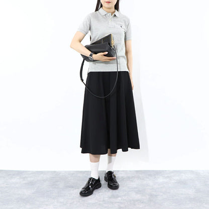 フェンディ FENDI バッグ ショルダーバッグ レディース FENDI FIRST MIDI フェンディ ファースト ミディ ブラック ブラウン ナッパレザー クラッチバッグ 2way ロゴ 8BP137 ABVE