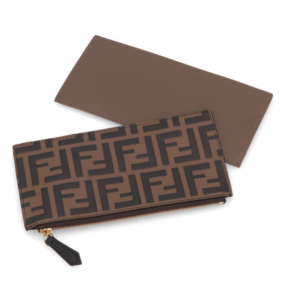 フェンディ FENDI バッグ ショルダーバッグ レディース ブラウン レザー ロゴ 総柄 ゴールド金具 長財布 チェーンショルダー 8BS032 AAFM
