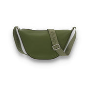 FENDI フェンディ ユニセックス バッグ ショルダーバッグ MELON SMALL グリーン レザー クロスボディバッグ メッセンジャーバッグ 7VA635