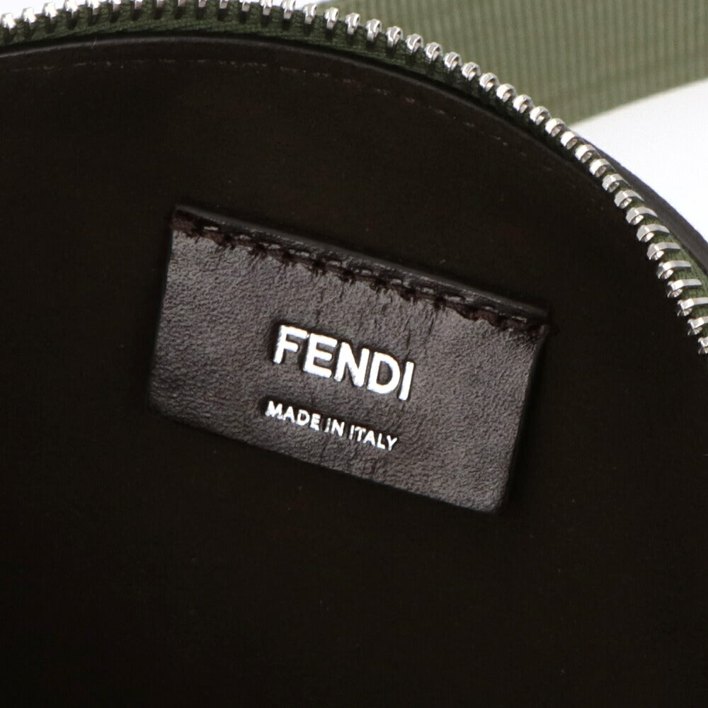 FENDI フェンディ ユニセックス バッグ ショルダーバッグ MELON SMALL グリーン レザー クロスボディバッグ メッセンジャーバッグ 7VA635
