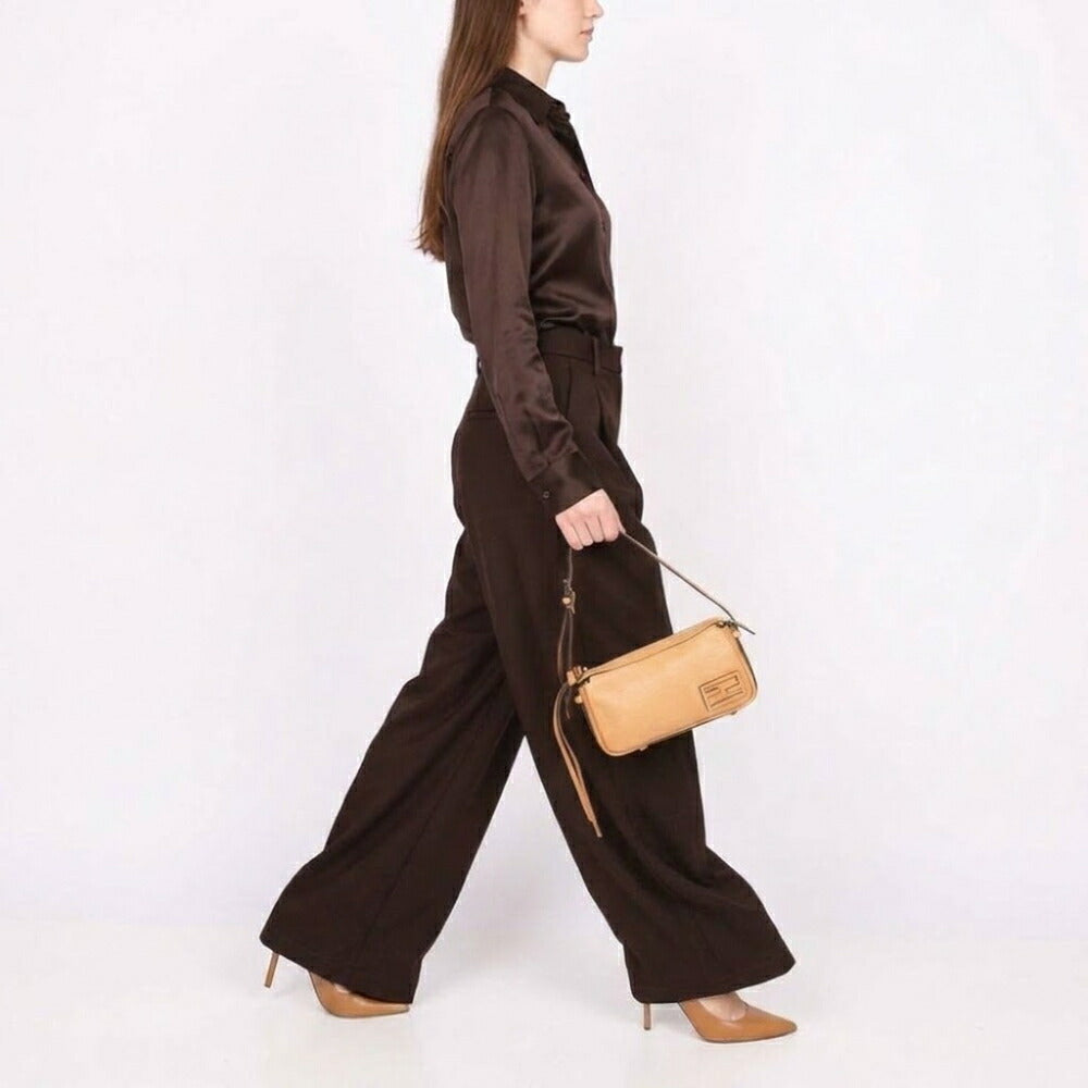 FENDI フェンディ レディース バッグ ショルダーバッグ Simply FENDI ベージュ系 レザー シンプリー フェンディ 8BS097