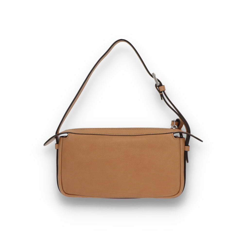 FENDI フェンディ レディース バッグ ショルダーバッグ Simply FENDI ベージュ系 レザー シンプリー フェンディ 8BS097