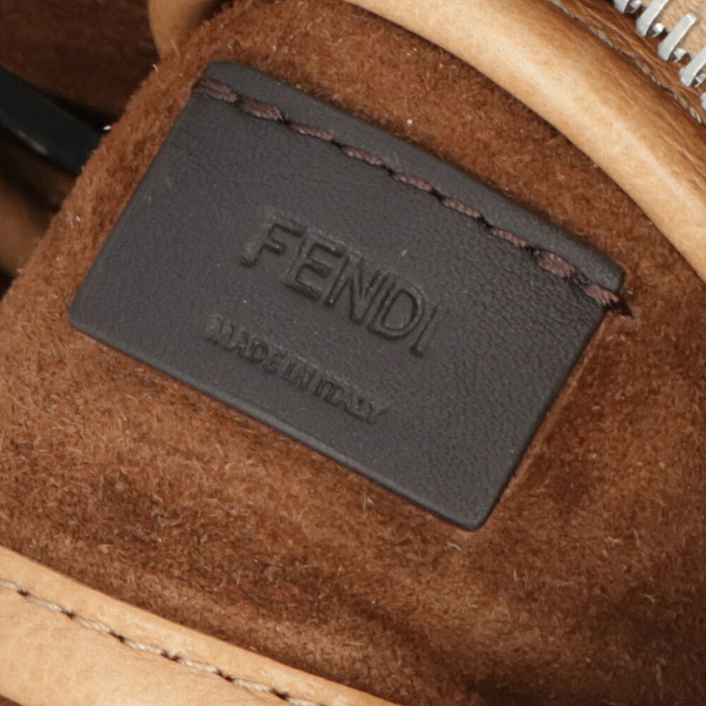 FENDI フェンディ レディース バッグ ショルダーバッグ Simply FENDI ベージュ系 レザー シンプリー フェンディ 8BS097