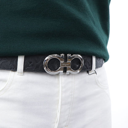 FERRAGAMO リバーシブルベルト ダブル ガンチーニ