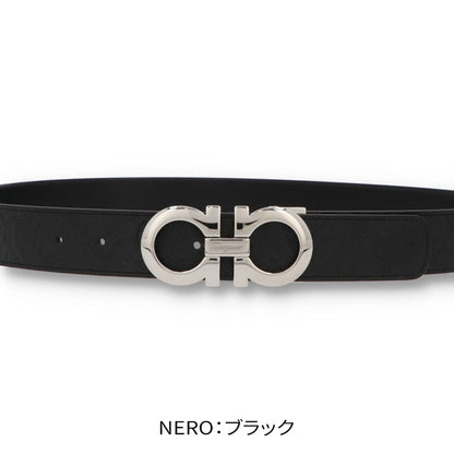 FERRAGAMO リバーシブルベルト ダブル ガンチーニ