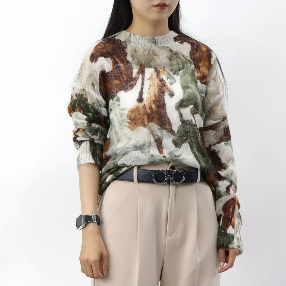 FERRAGAMO リバーシブルベルト ダブル ガンチーニ