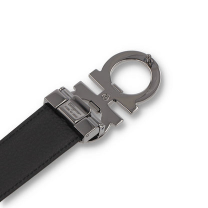 FERRAGAMO リバーシブルベルト ダブル ガンチーニ