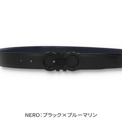 FERRAGAMO リバーシブルベルト ダブル ガンチーニバックル