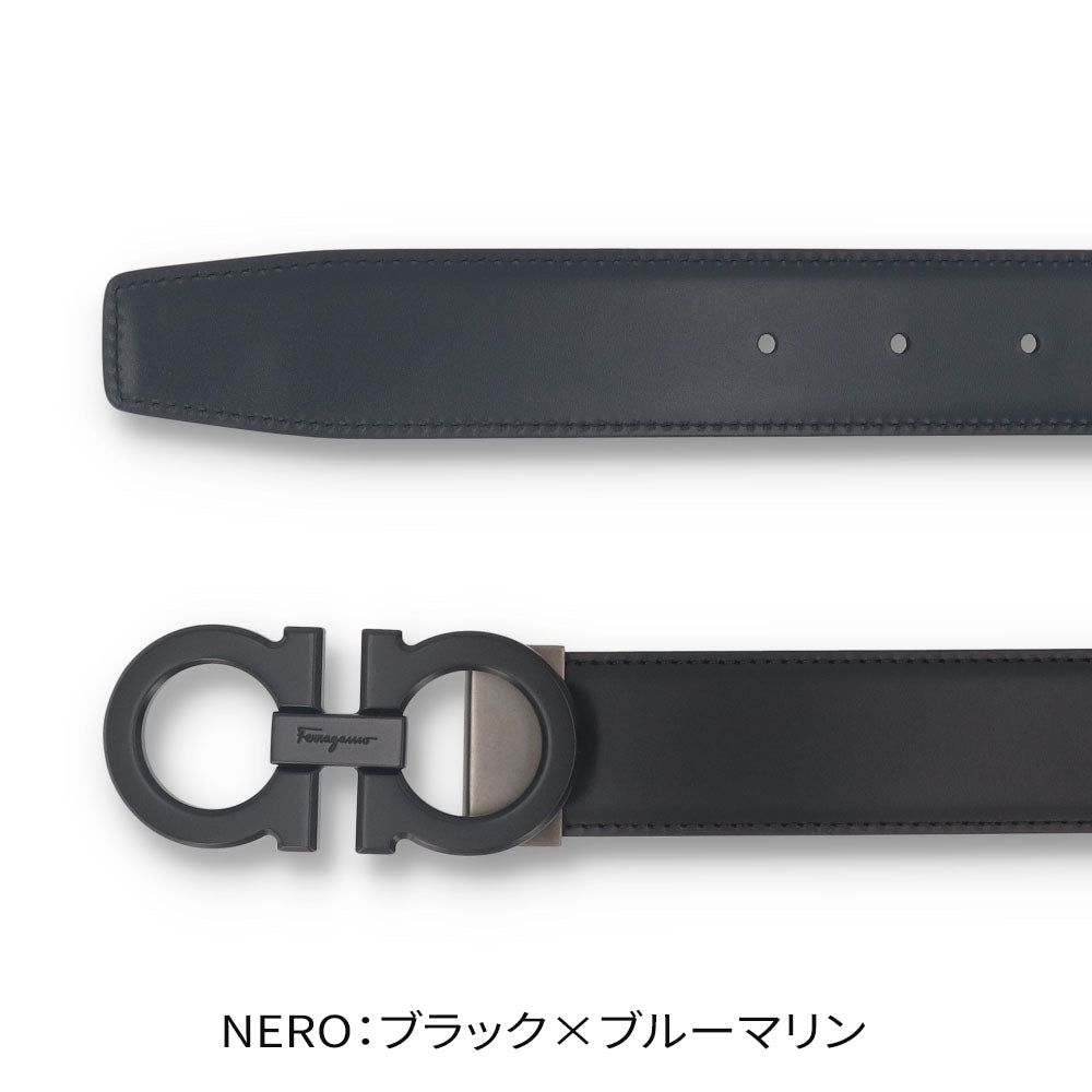 FERRAGAMO リバーシブルベルト ダブル ガンチーニバックル