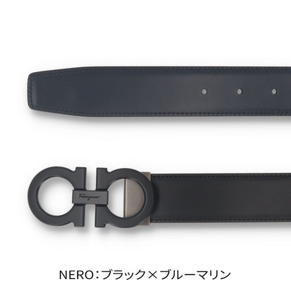 FERRAGAMO リバーシブルベルト ダブル ガンチーニバックル