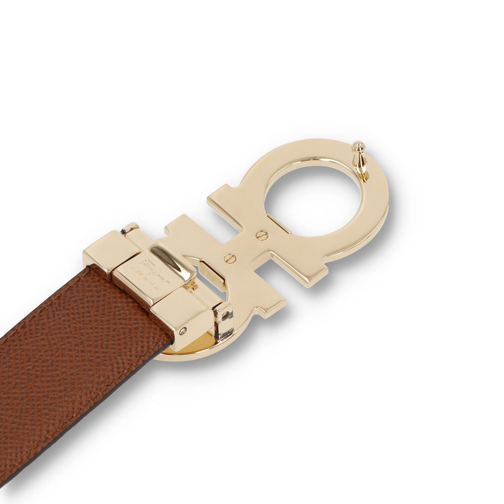 FERRAGAMO リバーシブルベルト ダブル ガンチーニバックル