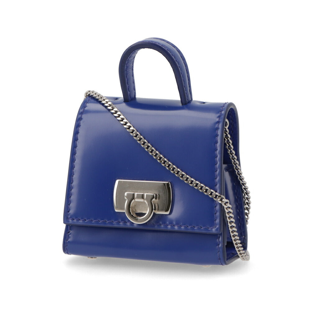 FERRAGAMO ブルー AirpodsProケース 220486 0765932