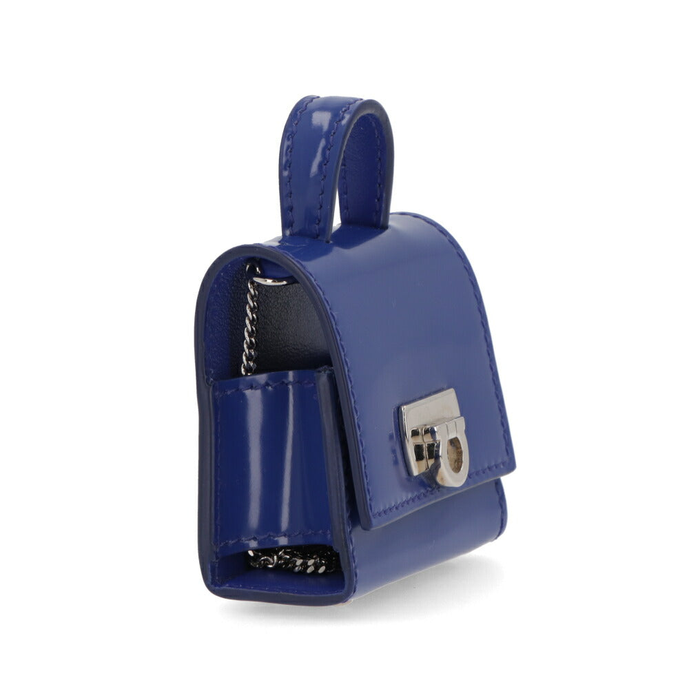 FERRAGAMO ブルー AirpodsProケース 220486 0765932