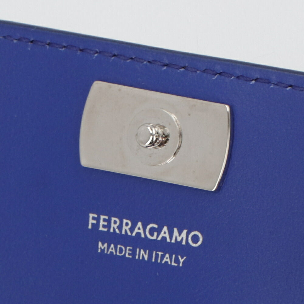 FERRAGAMO ブルー AirpodsProケース 220486 0765932