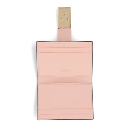 FERRAGAMO カードケース ブラック カーフレザー 財布 金具 220552 0770880