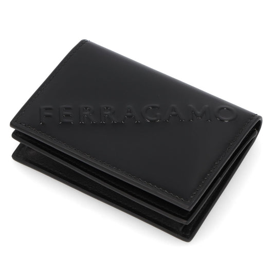 FERRAGAMO カートケース・名刺入れ ブラック  661211 0764217