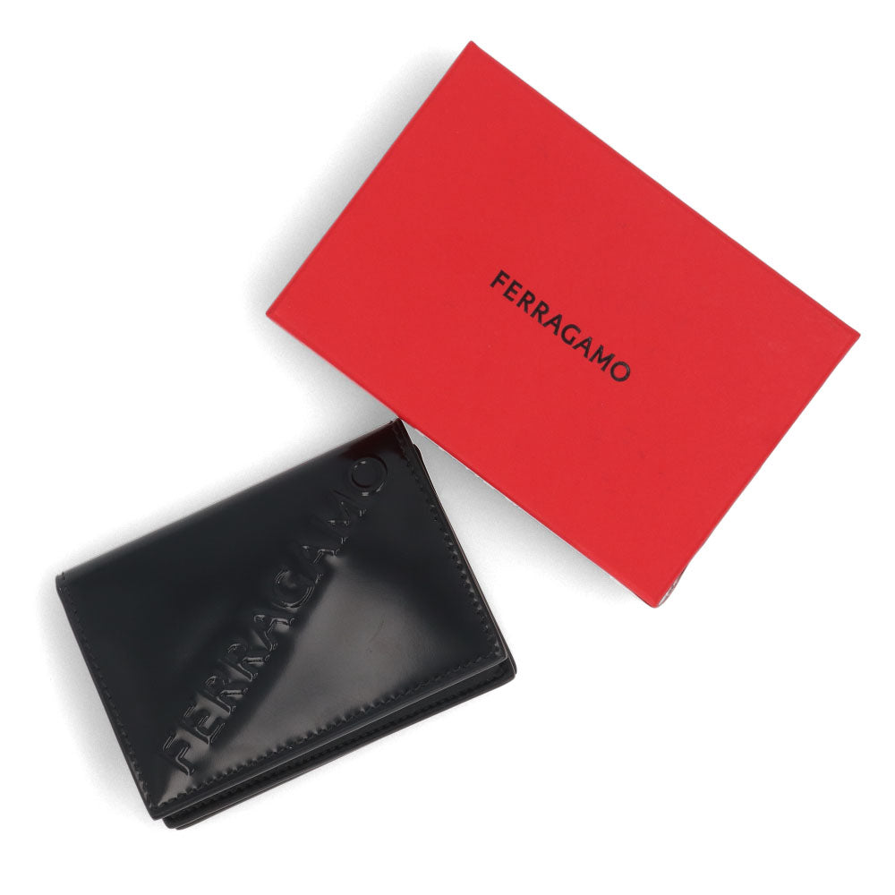 FERRAGAMO カートケース・名刺入れ ブラック  661211 0764217