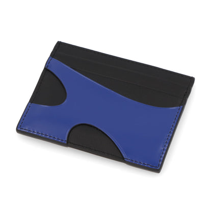 FERRAGAMO カードケース ブルー ロゴ 661261 0764229