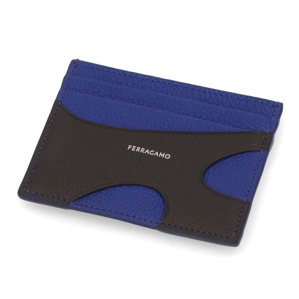 FERRAGAMO カードケース ブラック ロゴ 661261 0770117