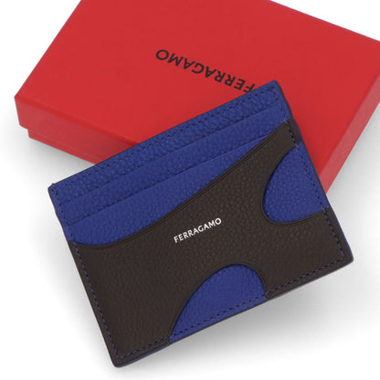 FERRAGAMO カードケース ブラック ロゴ 661261 0770117