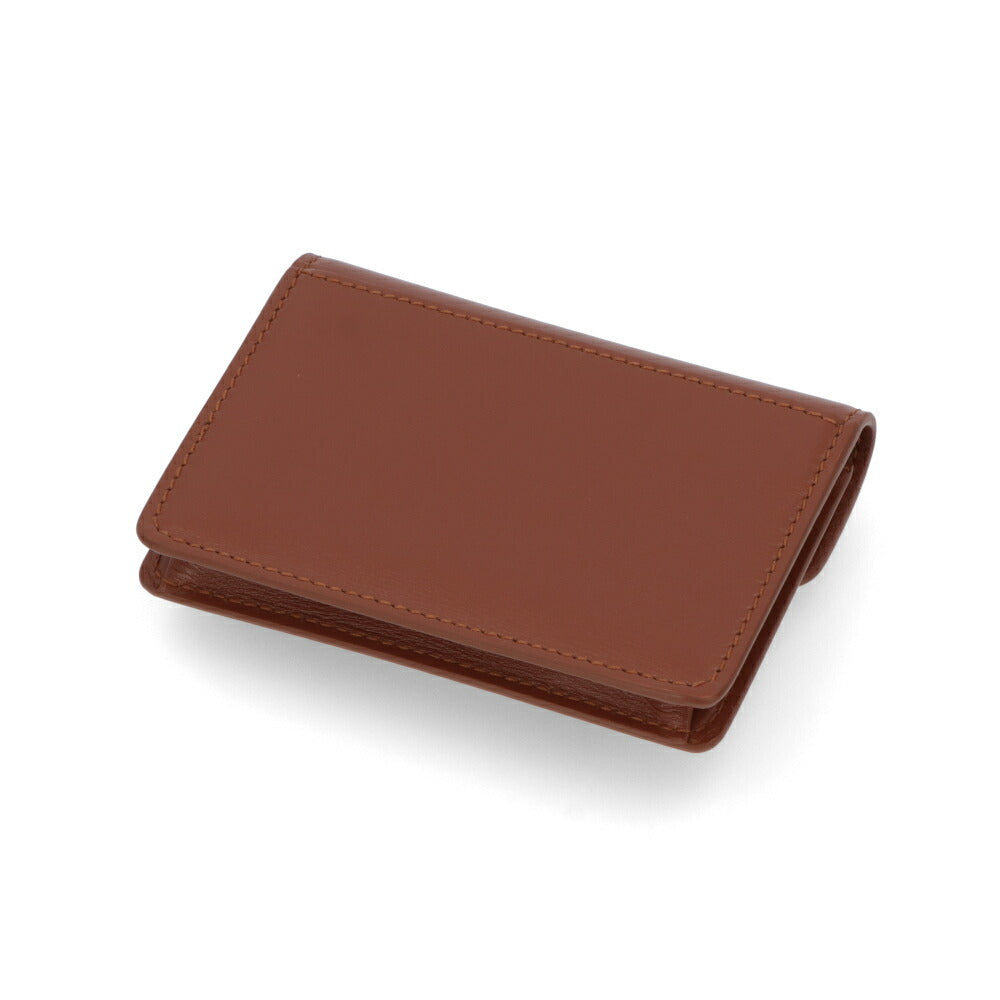 FERRAGAMO カードケース ブラウン FIAMMA フィアンマ 名刺入れ 220680 775210