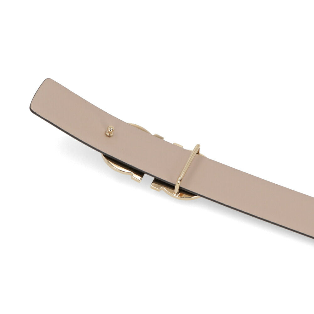 FERRAGAMO ベルト Reversible Gancini Belt NERO ロゴ ガンチーニ 230205 754954