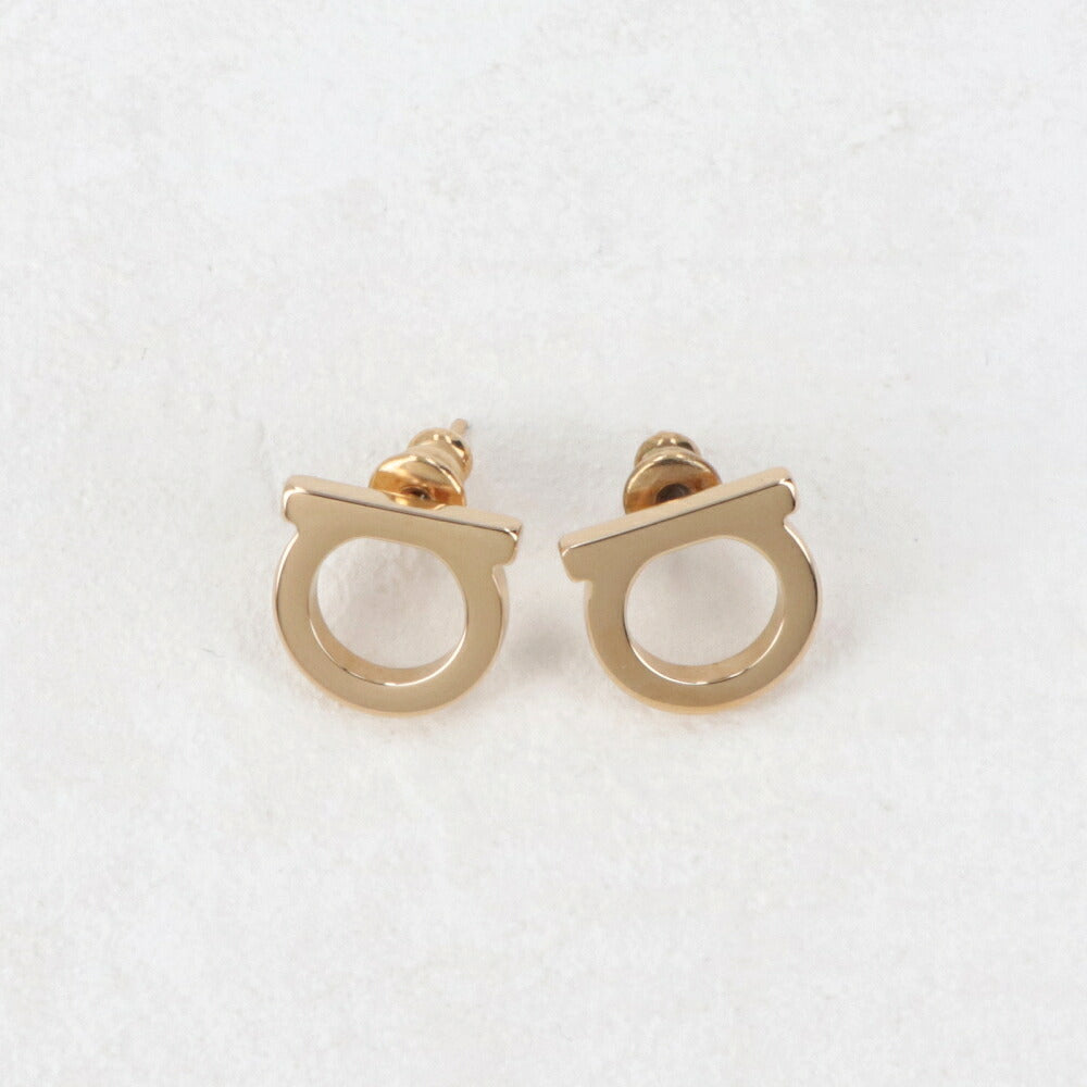 FERRAGAMO フェラガモ レディース アクセサリー ピアス・イヤリング ゴールド 真鍮 ガンチーニ スタッドピアス ピアス 760119 696429