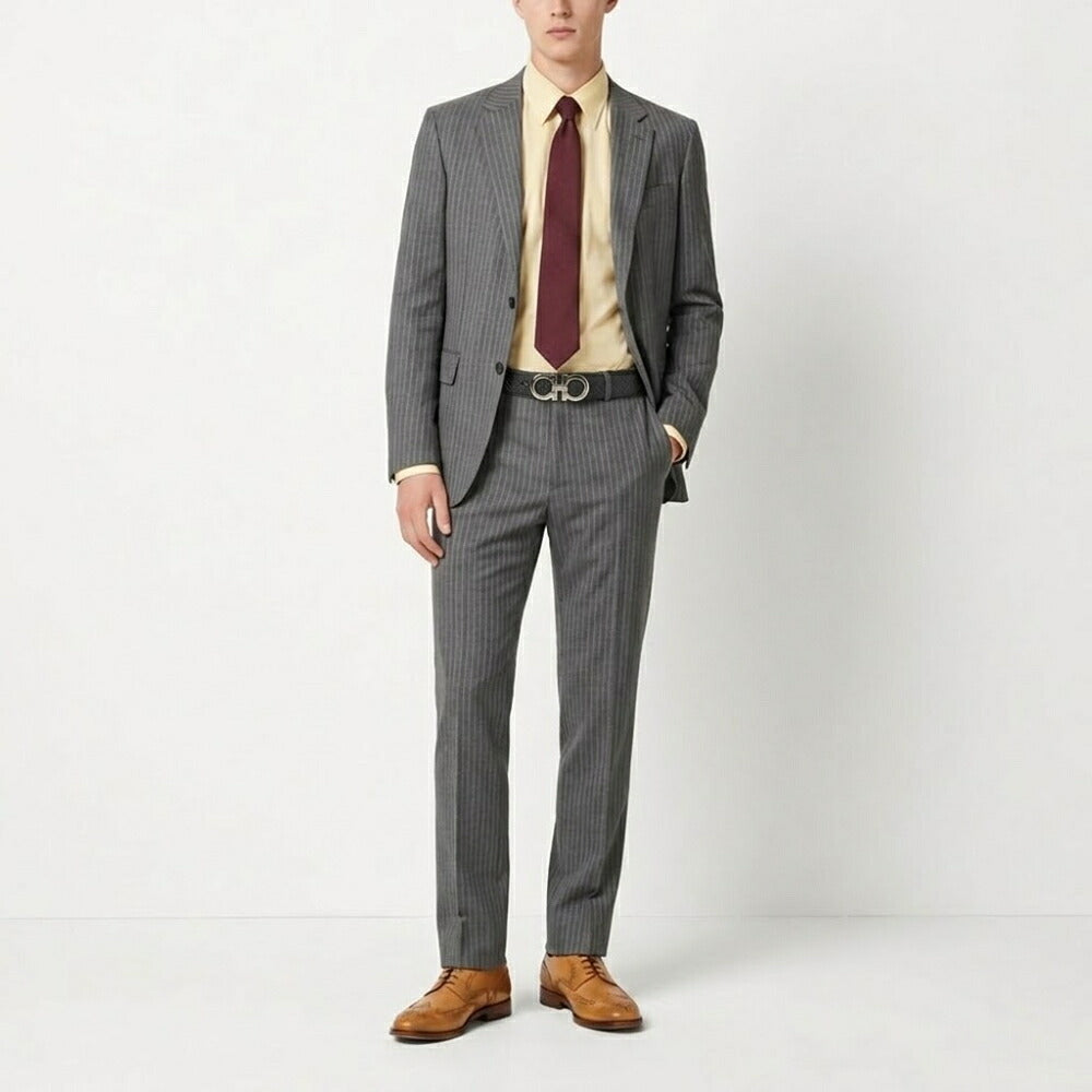 FERRAGAMO フェラガモ メンズ 雑貨 ベルト リバーシブルガンチーニベルト ブラック ダブル・ガンチーニ 670270 780244